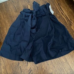 Gap paper bag conch waist shorts